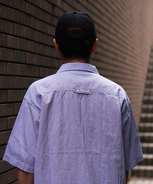 BROOKLYN OVERALL(ブルックリンオーバーオール)の「コードレーンワークシャツ(シャツ/ブラウス・メンズ・イエロー/ブルー/チャコールグレー・LARGE/MEDIUM)」の9枚目の写真