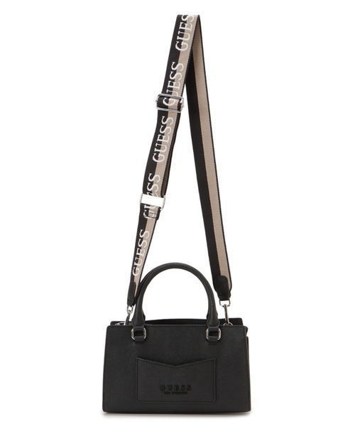 Guess（ゲス）の「BANDERA Satchel ハンドバッグ（ショルダーバッグ・レディース・ブラック系その他・ONE SIZE）」の5枚目の写真
