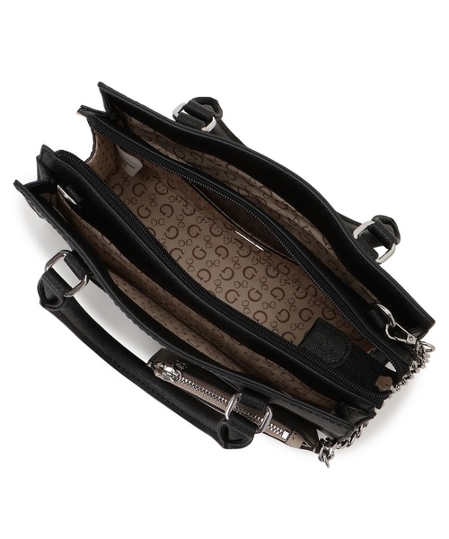 Guess（ゲス）の「BANDERA Satchel ハンドバッグ（ショルダーバッグ・レディース・ブラック系その他・ONE SIZE）」の12枚目の写真