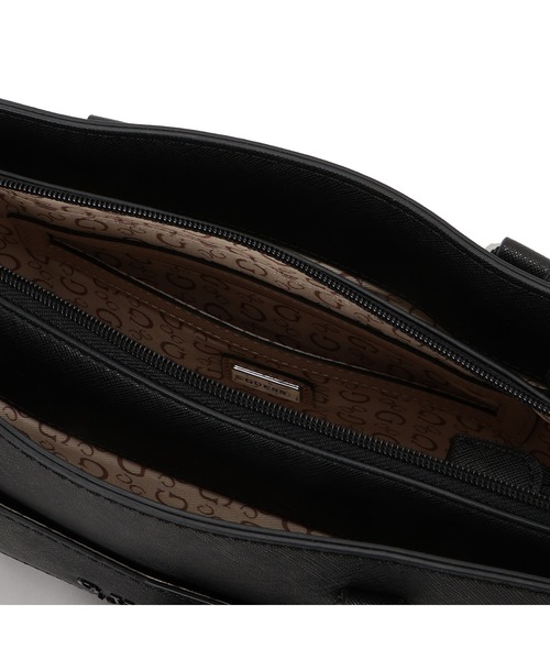 Guess（ゲス）の「BANDERA Satchel ハンドバッグ（ショルダーバッグ・レディース・ブラック系その他・ONE SIZE）」の13枚目の写真