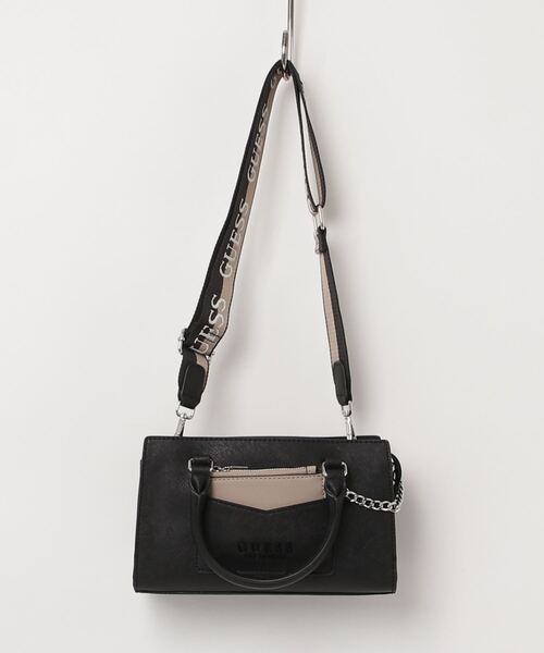 Guess（ゲス）の「BANDERA Satchel ハンドバッグ（ショルダーバッグ・レディース・ブラック系その他・ONE SIZE）」の21枚目の写真