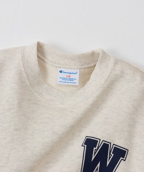 Champion(チャンピオン)の「【Champion/チャンピオン】キッズ クルーネックスウェットシャツ(スウェット・キッズ・ネイビー/オートミール/パープル系その他/ダークグリーン系・100/110/130/140/150/160/120)」の21枚目の写真