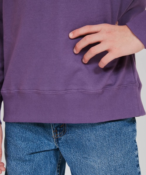 Champion(チャンピオン)の「【Champion/チャンピオン】キッズ クルーネックスウェットシャツ(スウェット・キッズ・ネイビー/オートミール/パープル系その他/ダークグリーン系・100/110/130/140/150/160/120)」の8枚目の写真