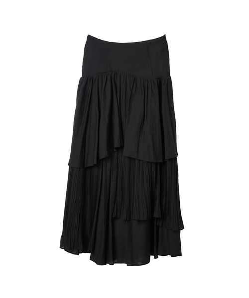 Her lip to スカート High Waist Satin Volume Skirt（スカート）｜Her lip to（ハー
