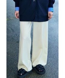ENFOLD ホワイト ワイドパンツ 34 センタープレスワイドパンツ – FACE SANS FARD