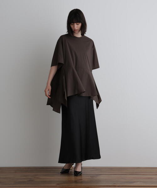 LE PHIL（ルフィル）の「◆ナイロンストレッチブラウス（シャツ/ブラウス・レディース・グリーン/ブラウン/ベージュ・F）」の16枚目の写真