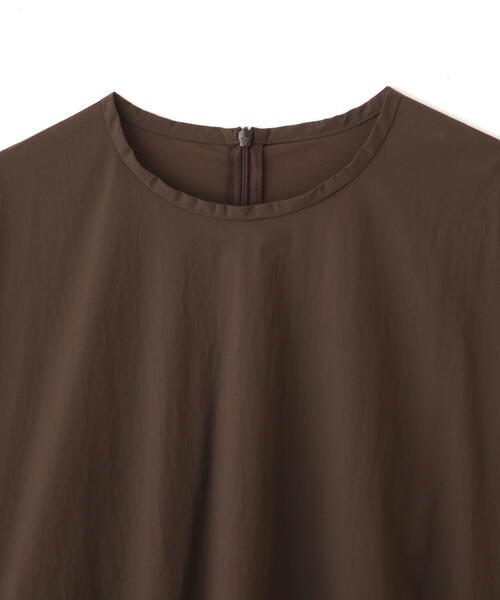 LE PHIL（ルフィル）の「◆ナイロンストレッチブラウス（シャツ/ブラウス・レディース・グリーン/ブラウン/ベージュ・F）」の14枚目の写真