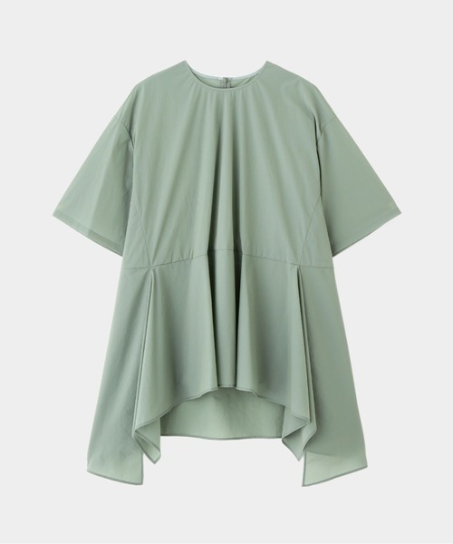 LE PHIL（ルフィル）の「◆ナイロンストレッチブラウス（シャツ/ブラウス・レディース・グリーン/ブラウン/ベージュ・F）」の4枚目の写真