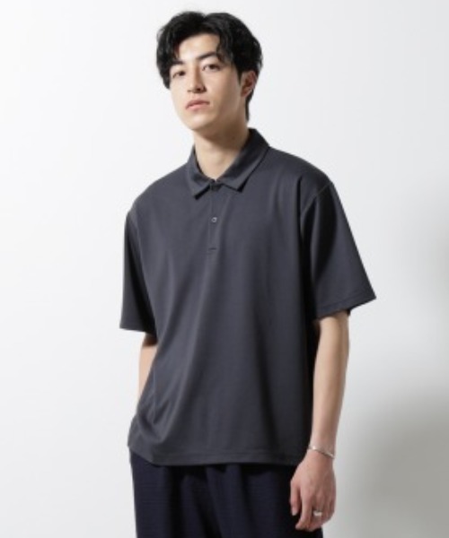 セール】ポンチポロシャツ半袖（ポロシャツ）｜NANO universe（ナノ