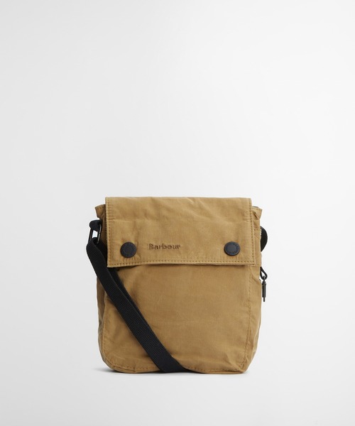 Barbour ベージュ クロスボディショルダーバッグ　　アウトドアー Barbour/バブアー】transport crossbody bag（ショルダーバッグ