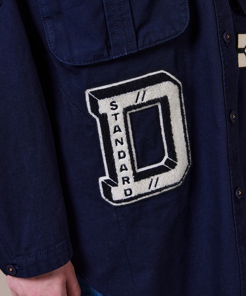 DOUBLE STANDARD CLOTHING(ダブルスタンダードクロージング)の「ミリタリーポプリン ジャケット(シャツ/ブラウス・レディース・ダークネイビー/カーキ・FREE)」の21枚目の写真