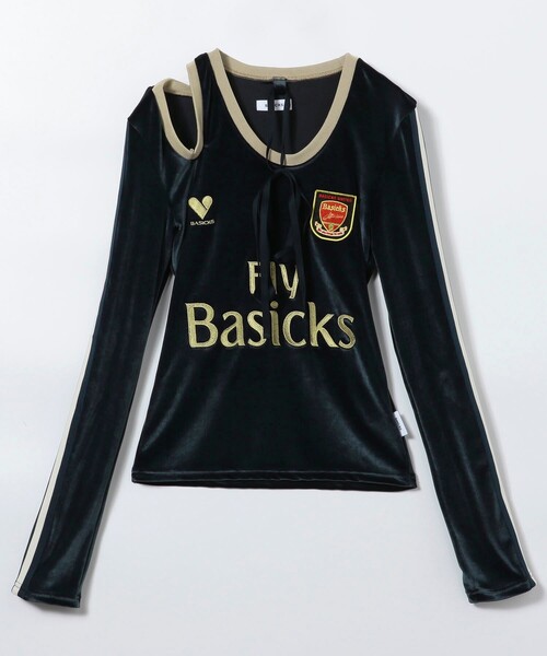 トップス Basicks FOOTBALL SHIRT M BASICKS - 【25AW】フットボール シャツ / FOOTBALL SHIRT