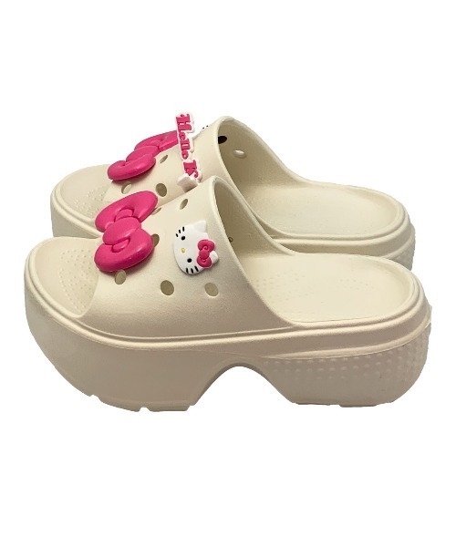 VIBGYOR（ヴィブジョー）の「【Sanrio】[SA1134]サンリオキャラクターズBIGリボン付き厚底ヒールサンダル(MA)（サンダル・レディース・パープル/ピンク/ホワイト/ブラック・L/M）」の6枚目の写真