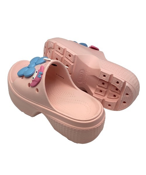 VIBGYOR（ヴィブジョー）の「【Sanrio】[SA1134]サンリオキャラクターズBIGリボン付き厚底ヒールサンダル(MA)（サンダル・レディース・パープル/ピンク/ホワイト/ブラック・L/M）」の16枚目の写真