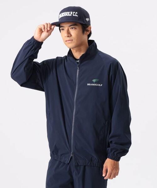 ビームスゴルフORANGE LABEL 撥水 スタンドカラー スイング ブルゾン ビームスゴルフORANGE LABEL 撥水 スタンドカラー スイング ブルゾン