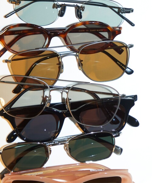 アミーゴメダルサンド METAL OVAL SUNGLASS（メタルオーバルサングラス）SILVER
