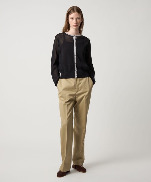 Steven Alan（スティーブンアラン）の「＜Steven Alan＞リンガー カーディガン（カーディガン/ボレロ・レディース・ブラック/ネイビー/グレー・FREE）」の4枚目の写真