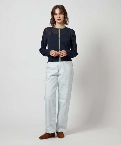 Steven Alan（スティーブンアラン）の「＜Steven Alan＞リンガー カーディガン（カーディガン/ボレロ・レディース・ブラック/ネイビー/グレー・FREE）」の5枚目の写真