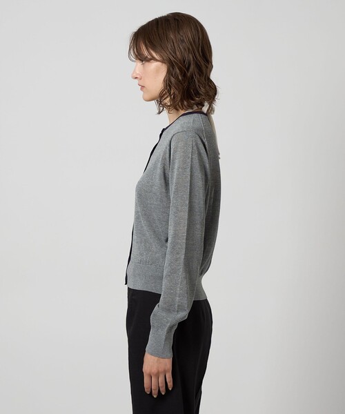 Steven Alan（スティーブンアラン）の「＜Steven Alan＞リンガー カーディガン（カーディガン/ボレロ・レディース・ブラック/ネイビー/グレー・FREE）」の12枚目の写真