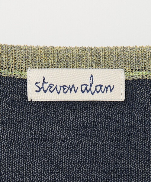 Steven Alan（スティーブンアラン）の「＜Steven Alan＞リンガー カーディガン（カーディガン/ボレロ・レディース・ブラック/ネイビー/グレー・FREE）」の19枚目の写真