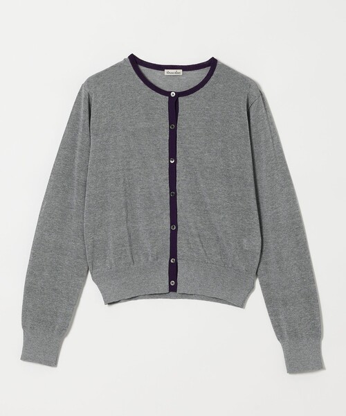 Steven Alan（スティーブンアラン）の「＜Steven Alan＞リンガー カーディガン（カーディガン/ボレロ・レディース・ブラック/ネイビー/グレー・FREE）」の20枚目の写真