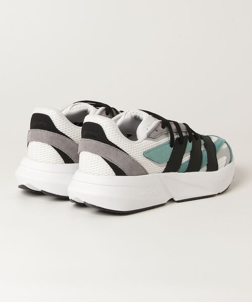 adidas(アディダス)の「アディダス adidas ライトブレイズ(スニーカー・メンズ・ホワイト×グリーン・25.5cm/26.0cm/26.5cm/27.0cm/27.5cm/28.0cm/25.0cm)」の2枚目の写真