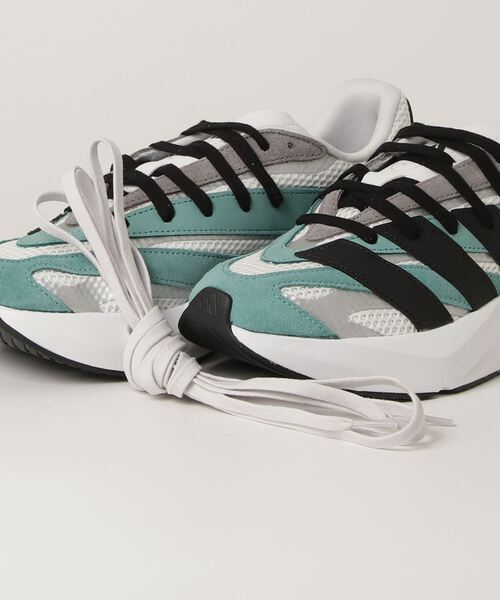 adidas(アディダス)の「アディダス adidas ライトブレイズ(スニーカー・メンズ・ホワイト×グリーン・25.5cm/26.0cm/26.5cm/27.0cm/27.5cm/28.0cm/25.0cm)」の4枚目の写真