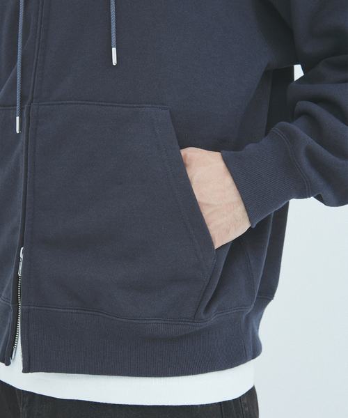 FRED PERRY（フレッドペリー）の「FRED PERRY / フレッドペリー 別注 フーディ スウェット（パーカー・メンズ・ネイビー/ブラック系その他/サックスブルー・LARGE/MEDIUM）」の21枚目の写真