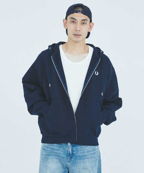 英国製FRED PERRY フレッドペリー フーディパーカー 新品未使用 M FRED PERRY パーカー 「FRED PERRY/フレッドペリー」 別注