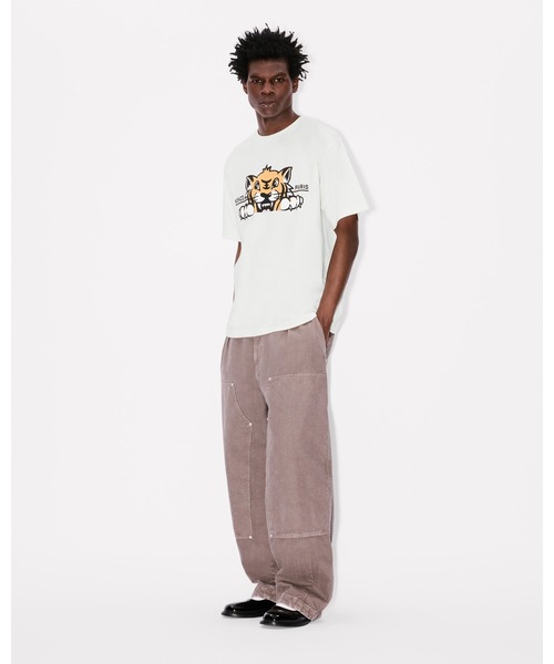 KENZO（ケンゾー）の「'KENZO Happy Tiger' エンブロイド コットン Tシャツ（Tシャツ/カットソー・メンズ・ホワイト系その他・SMALL/MEDIUM/LARGE/X-LARGE/X-SMALL）」の5枚目の写真