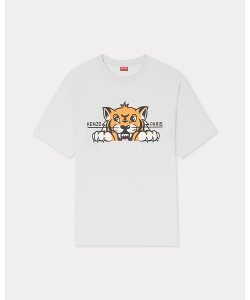 KENZO（ケンゾー）の「'KENZO Happy Tiger' エンブロイド コットン Tシャツ（Tシャツ/カットソー・メンズ・ホワイト系その他・SMALL/MEDIUM/LARGE/X-LARGE/X-SMALL）」の6枚目の写真
