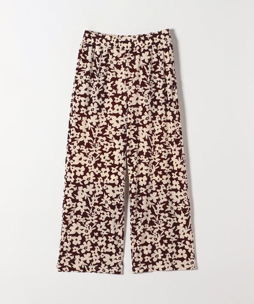 SHIPS any(シップス エニィ)の「SHIPS any:〈洗濯機可能〉フラワー ポリエステル ベロア ワイド イージー パンツ(その他パンツ・レディース・ブルー/ワイン・ONE SIZE)」の15枚目の写真