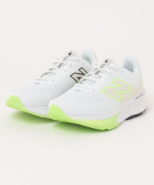 NEW BALANCE(ニューバランス)の「《New Balance》M520(スニーカー・メンズ・ブルー/ホワイト×ライム・26.0cm/26.5cm/27.0cm/27.5cm/28.0cm/25.5cm)」の1枚目の写真