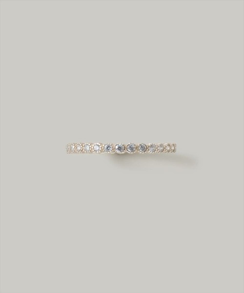 Jolie Toujours(ジョリトゥジュール)の「【金属アレルギー軽減】〈Silver925〉11号 エタニティリング(リング・レディース・シルバー・11号)」の4枚目の写真