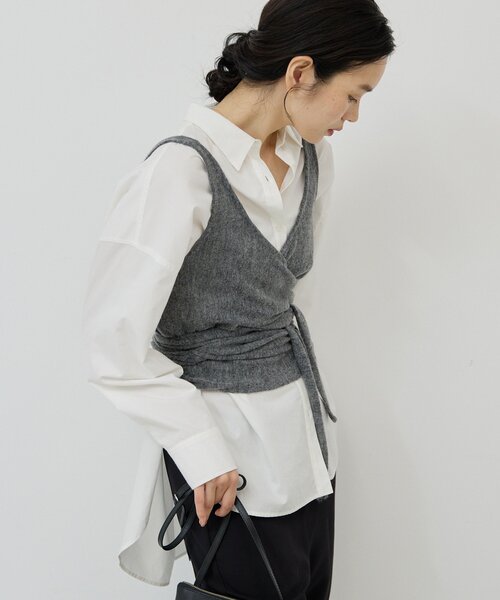 セール】【アンサンブル対応】カシュクールニット（ニット/セーター