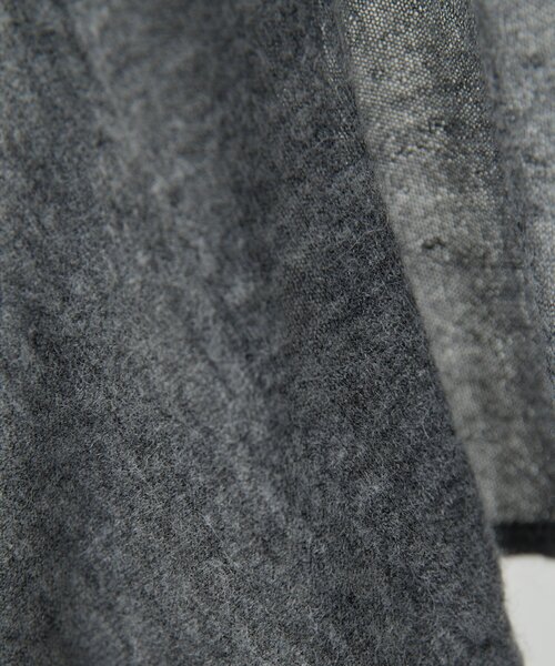 GALLARDAGALANTE（ガリャルダガランテ）の「【アンサンブル対応】カシュクールニット（ニット/セーター・レディース・チャコールグレー/ベージュ・FREE）」の9枚目の写真