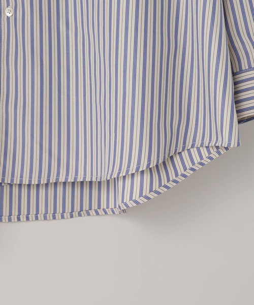 LOWRYS FARM（ローリーズファーム）の「【LFM(U)】ＢＲＯＡＤＳＴＲＩＰＥＳＨＩＲＴ　 581710（シャツ/ブラウス・メンズ・ブルー/ベージュ・MEDIUM/LARGE）」の20枚目の写真