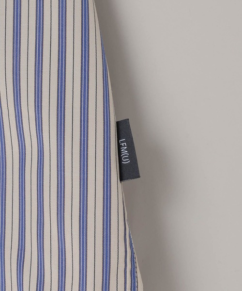 LOWRYS FARM（ローリーズファーム）の「【LFM(U)】ＢＲＯＡＤＳＴＲＩＰＥＳＨＩＲＴ　 581710（シャツ/ブラウス・メンズ・ブルー/ベージュ・MEDIUM/LARGE）」の21枚目の写真