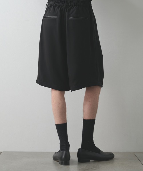 STUDIOUS（ステュディオス）の「【STUDIOUS】SUMMER ESSENTIAL SHORT PANTS（その他パンツ・メンズ・ブラック・1/2）」の6枚目の写真