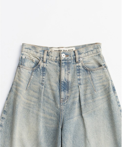 Pre-Order】ハイウエストカーブデニム / High-waisted Curved