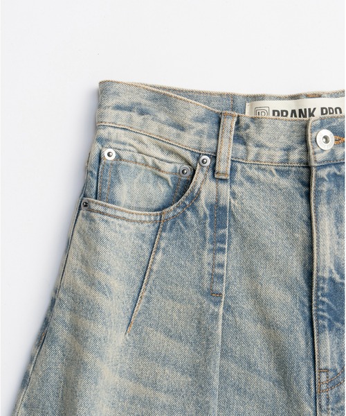 Pre-Order】ハイウエストカーブデニム / High-waisted Curved