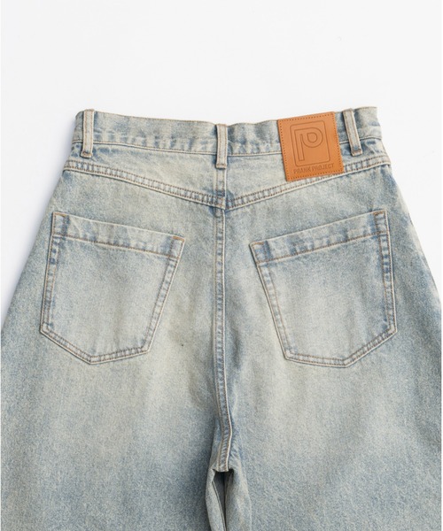 Pre-Order】ハイウエストカーブデニム / High-waisted Curved