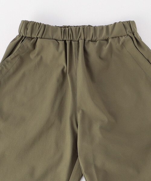 く*ま様 ガーメントダイタイプライターハーフゴムパンツ セール】【撥水加工】洗える ジョガーパンツ / セットアップ対応