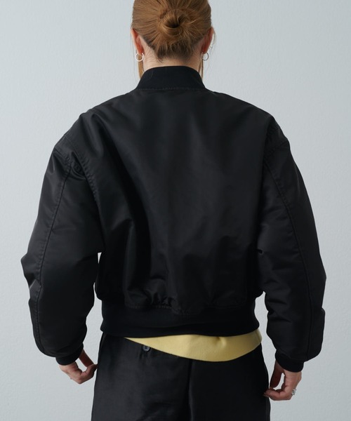 Lui's(ルイス)の「NONE リバーシブルMA-1(MA-1・レディース・ブラック・M/S/XS)」の16枚目の写真