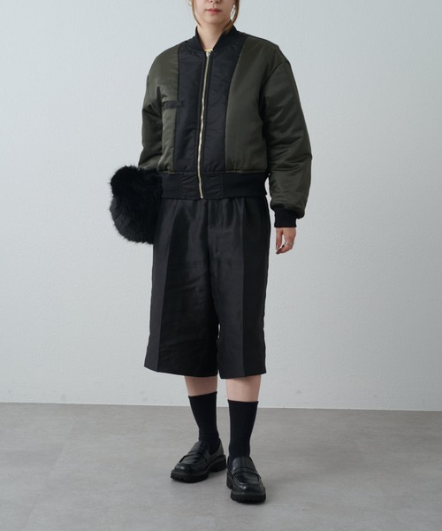 Lui's(ルイス)の「NONE リバーシブルMA-1(MA-1・レディース・ブラック・M/S/XS)」の18枚目の写真