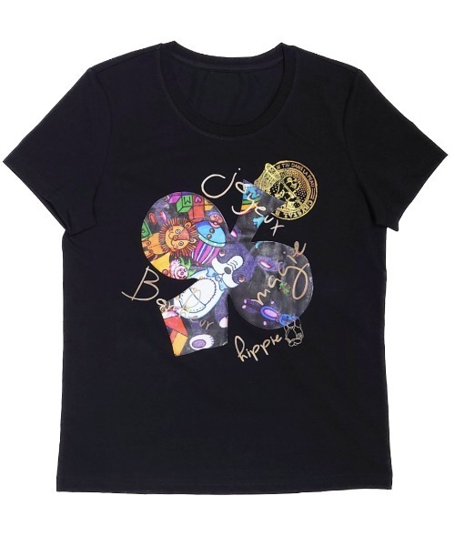 CRYSTAL BALL(クリスタルボール)の「TOYBOX HIPPIE&Lapan T-shirt(Tシャツ/カットソー・レディース・ピンク/ホワイト/ブラック・FREE)」の9枚目の写真