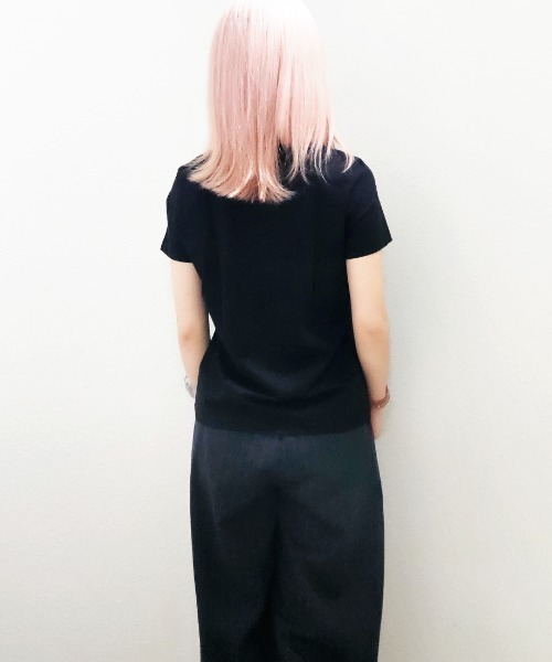 CRYSTAL BALL(クリスタルボール)の「TOYBOX HIPPIE&Lapan T-shirt(Tシャツ/カットソー・レディース・ピンク/ホワイト/ブラック・FREE)」の12枚目の写真