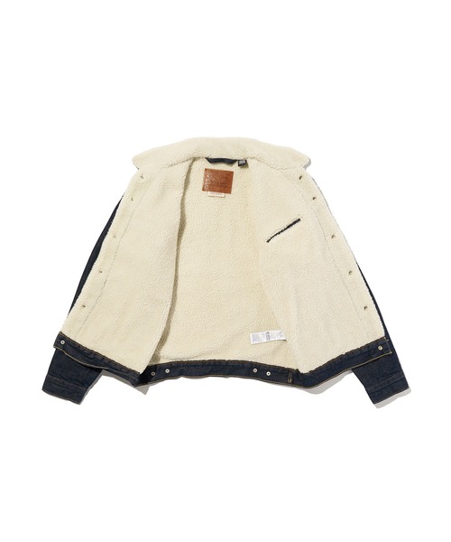 Levi's(リーバイス)の「Levi's/リーバイス TYPEⅢシェルパトラッカージャケット(デニムジャケット・メンズ・ダークインディゴブルー・XL/L/M/S)」の8枚目の写真