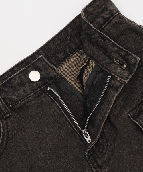 dispark（ディスパーク）の「DISPARK/ハトメベルトカーゴデニムスカパン（デニムスカート・レディース・ブルー系1/ブラック・SMALL/MEDIUM）」の20枚目の写真