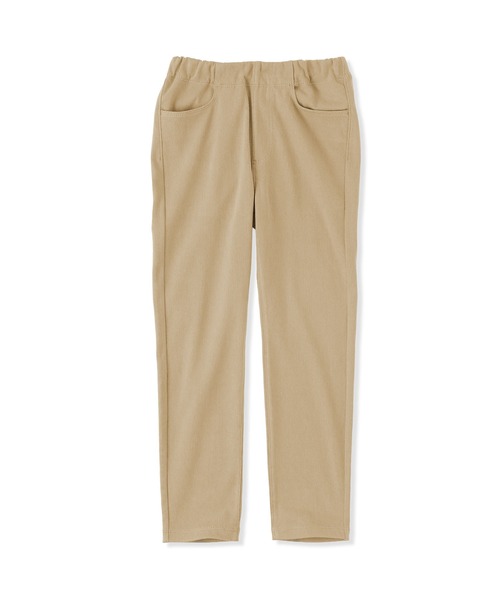 無印良品(ムジルシリョウヒン)の「キッズ ジャージーストレッチツイルレギンスパンツ(その他パンツ・キッズ・チャコールグレー/カーキ系/ベージュ/スモークピンク/ブラック・130/120/110/150/140)」の3枚目の写真